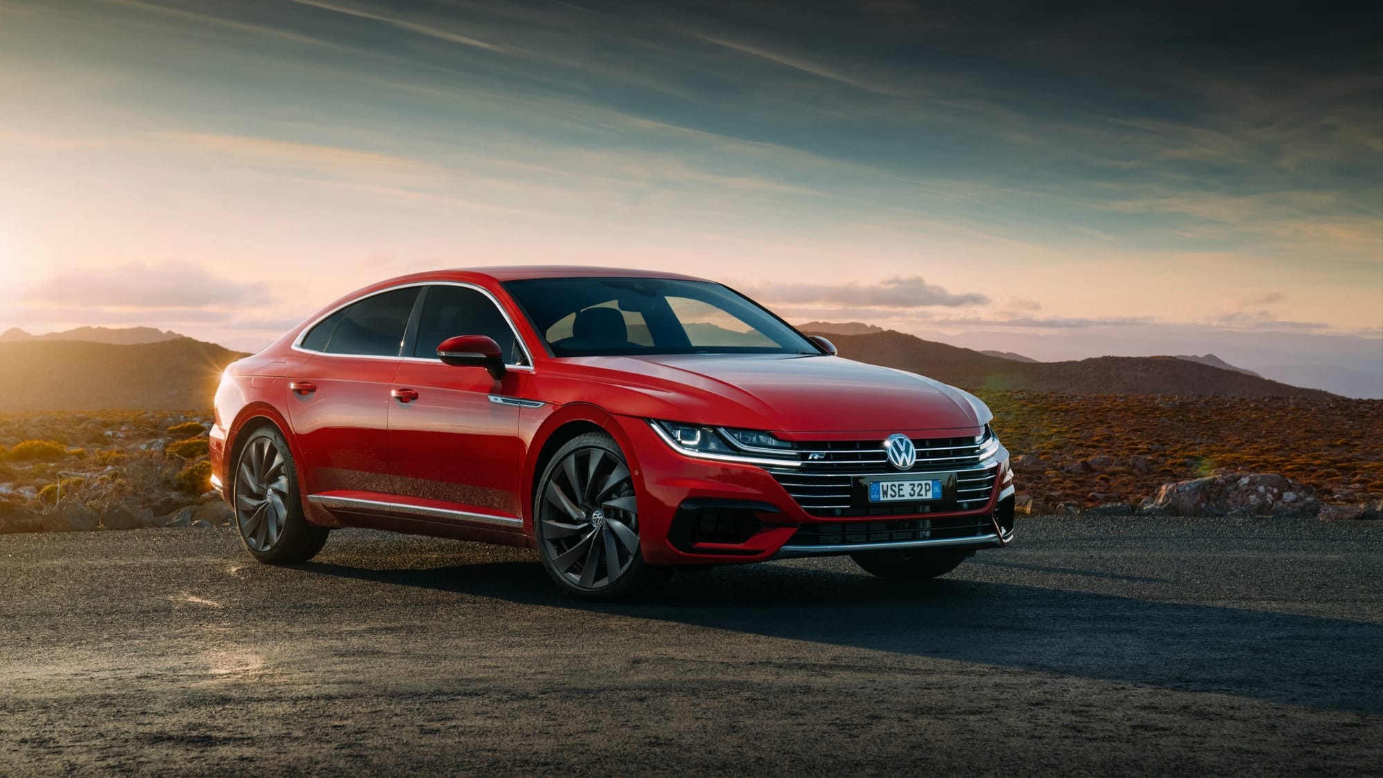 Red <a href='https://www.carzone.ie/new-cars/Volkswagen/Arteon'>Arteon</a> 
