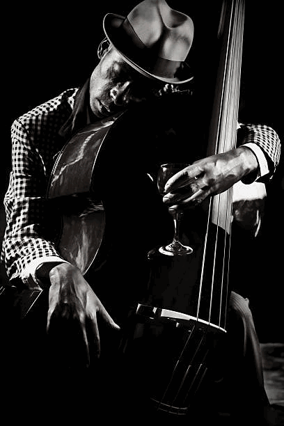 joueur de blues et de jazz - musicien photos et images de collection