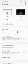 System-wide dark mode - Samsung Galaxy S20+ review