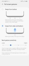 Gesture navigation - Samsung Galaxy S20+ review