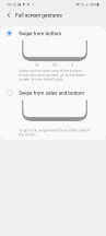 Gesture navigation - Samsung Galaxy S20+ review