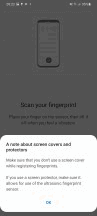 Biometrics - Samsung Galaxy S20+ review