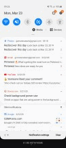 Notification shade - Samsung Galaxy S20+ review