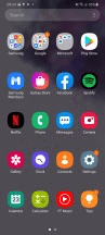 App drawer - Samsung Galaxy S20+ review