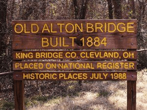 Alton Bridge Sign