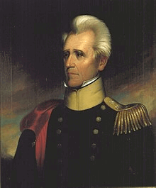 White-haired man in blue army uniform with epaulettes