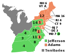 Electoral College map