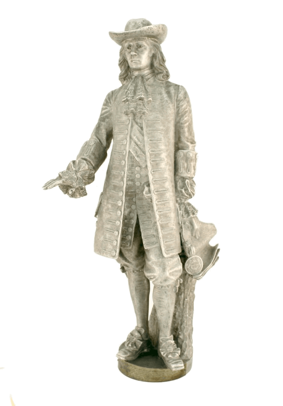 Model of William Penn sculpture for City Hall.