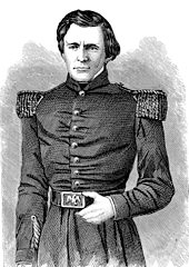 Engraving of young Grant in uniform