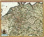 Atlas Van der Hagen-KW1049B10 047-S. IMPERIUM ROMANO-GERMANICUM oder DEUTSCHLAND MIT SEINEN ANGRANTZENDEN KÖNIGREICHEN UND PROVINCIEN Neulich entworffen und theils gezeichnet durch IULIUM REICHELT Chur Pfaltz.jpeg