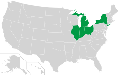 Mid-American Conference locations