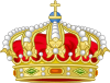 Heraldic royal crown