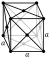 Face-centered cubic crystal structure for silver