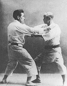 Jigoro Kano and Kyuzo Mifune (restoration).jpg