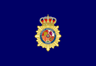 Flag of the National Police Corps of Spain.svg