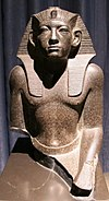 Amenemhet III, basalto, seconda metà del XIX sec. ac. 02.JPG