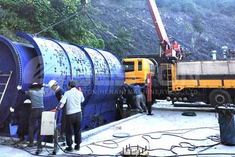 Waste Rubber Pyrolysis Plant
