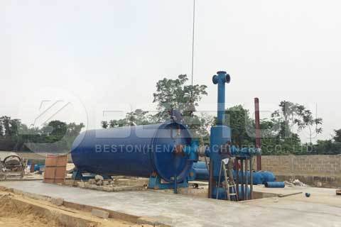 Waste Tire Pyrolysis Plant