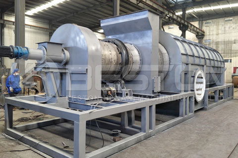 Straw To Charcoal Machine