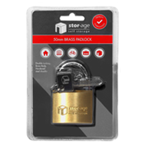 brass padlock
