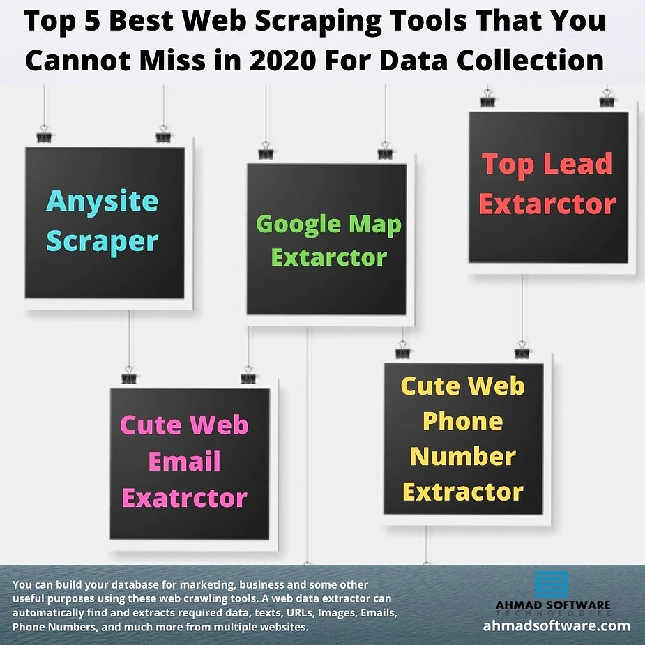 Top 5 Best Web Scraping That You cannot Miss in 2020