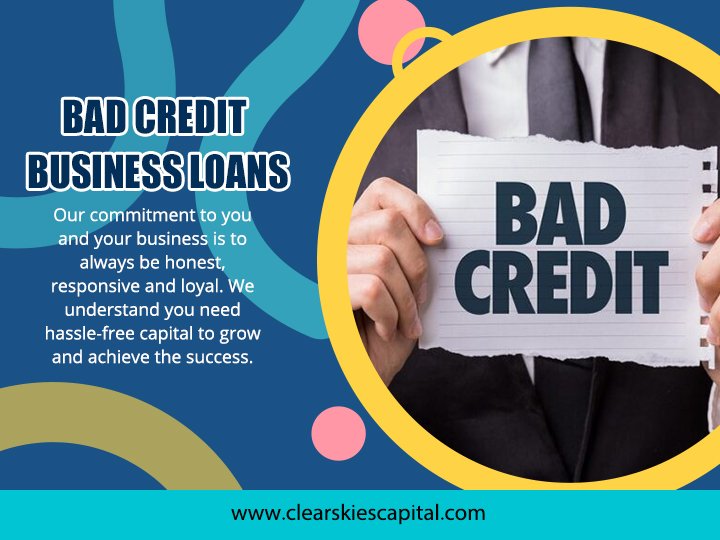 Bad Credit Business Loan