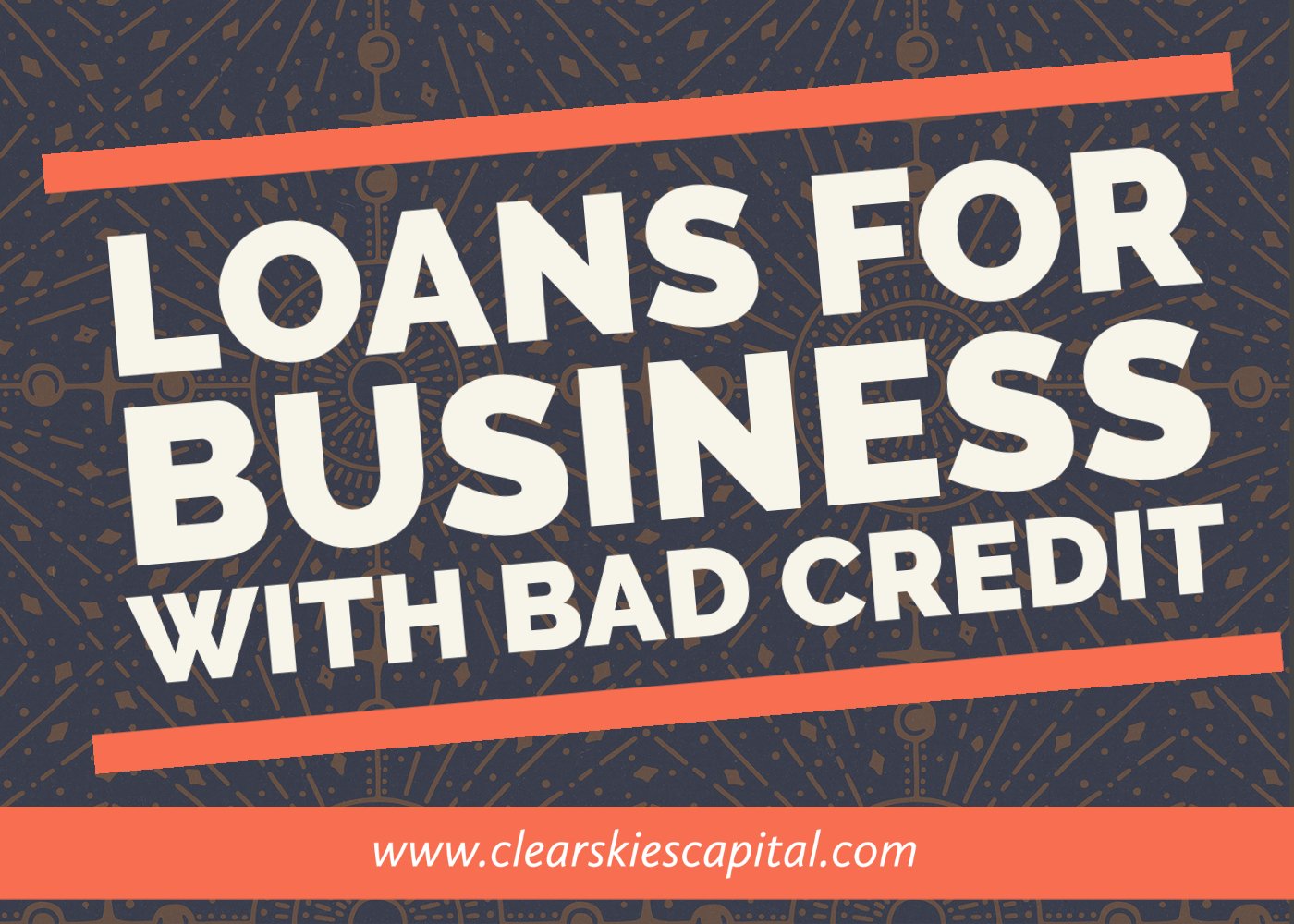 Loan for Business With Bad Credit