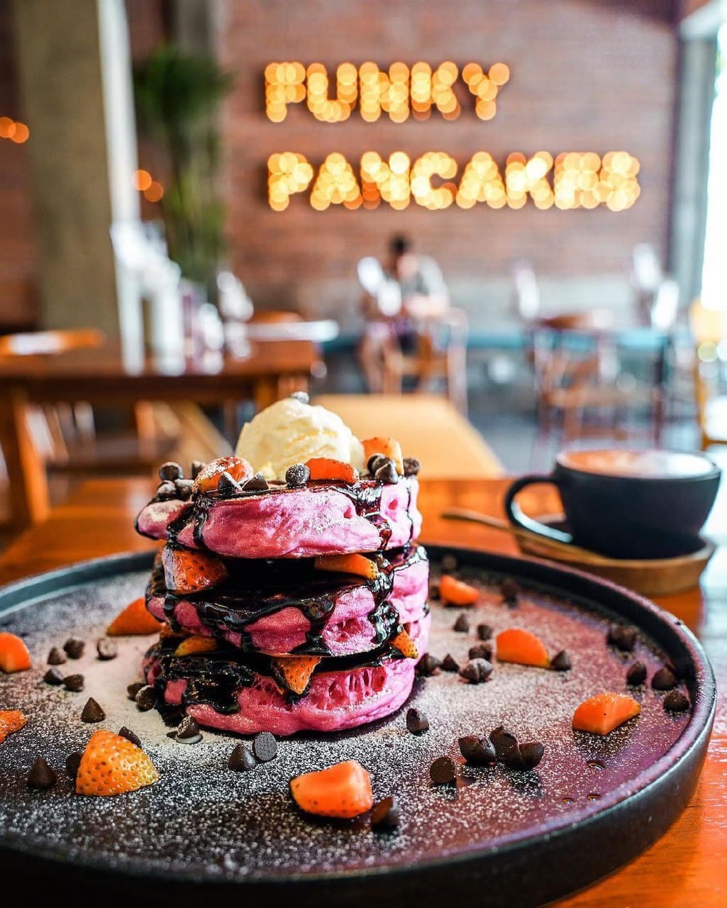 funky pancakes  bali 