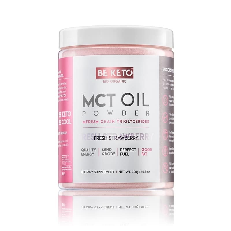 Fresh Strawberry MCT Oil Powder