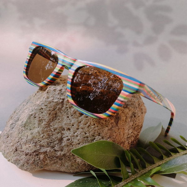 Wood Grain Glasses Frames Mens