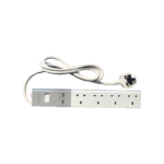 Extension Socket - HES, 3M, 4 Gangs, NO