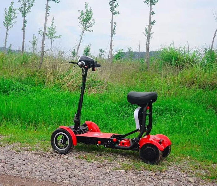 Seated Collapsible Mobility Scooter 