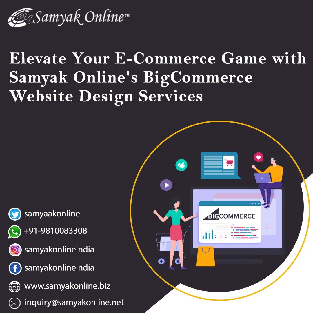 BigCommerce website design services