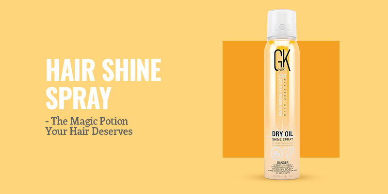 Hair Shine Spray | GK Hair Dry Oil Shine Spray