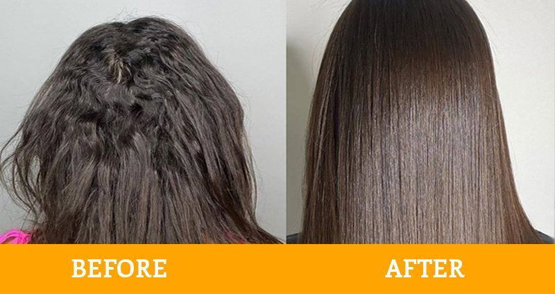 keratin treatment at home