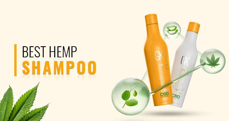 GK Hair Hemp Shampoo and Conditioner