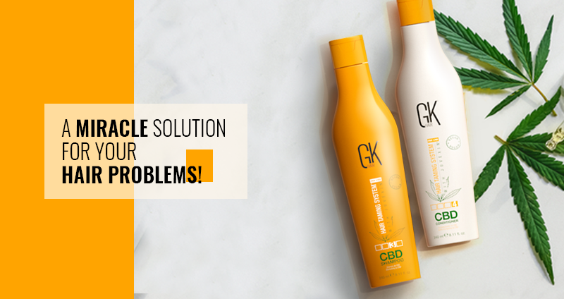 CBD Shampoo and Conditioner | GK Hair