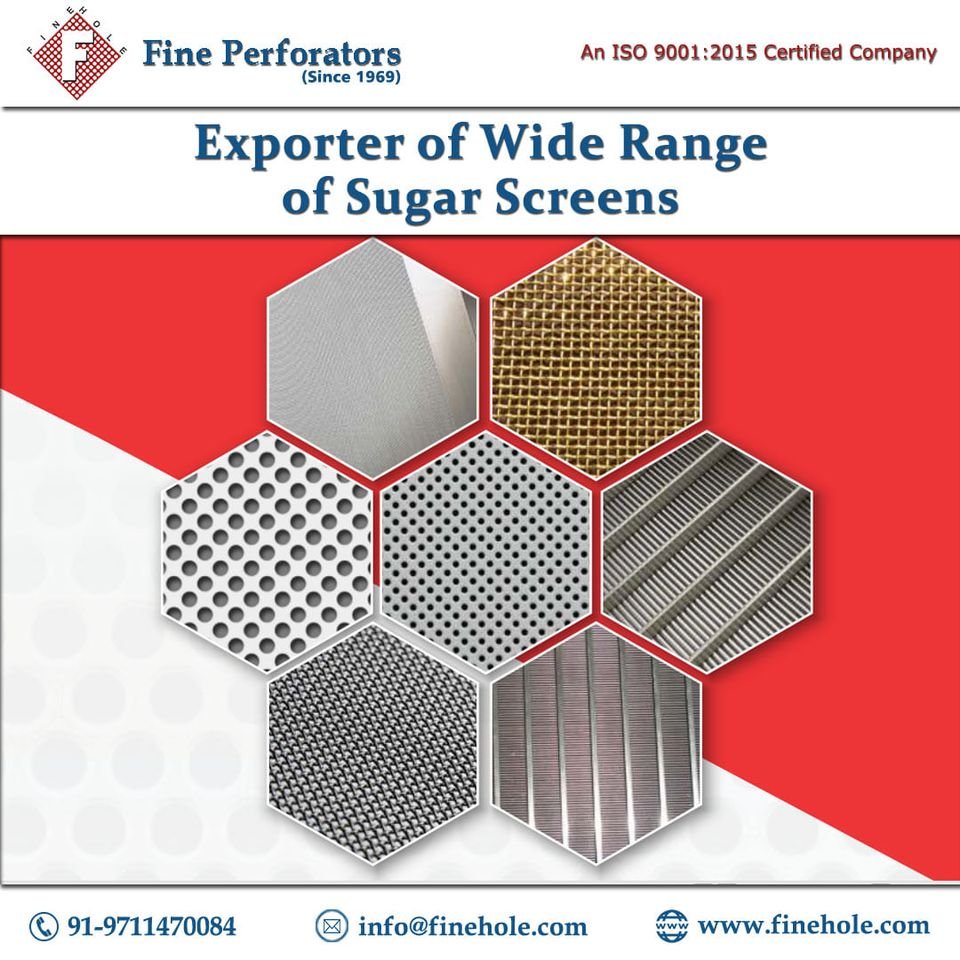 sugars screens manufacturer
