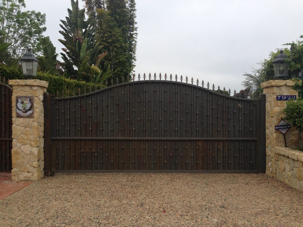 custom iron gate