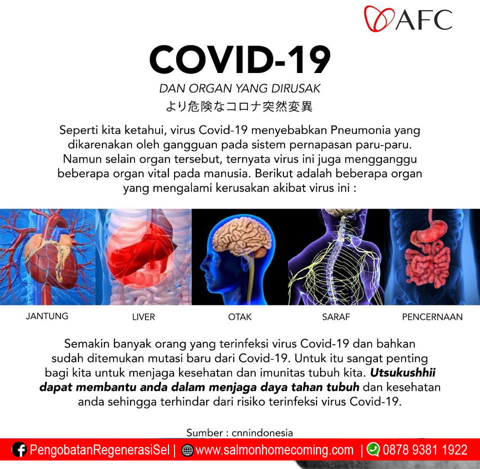 Utsukushii AFC untuk Covid