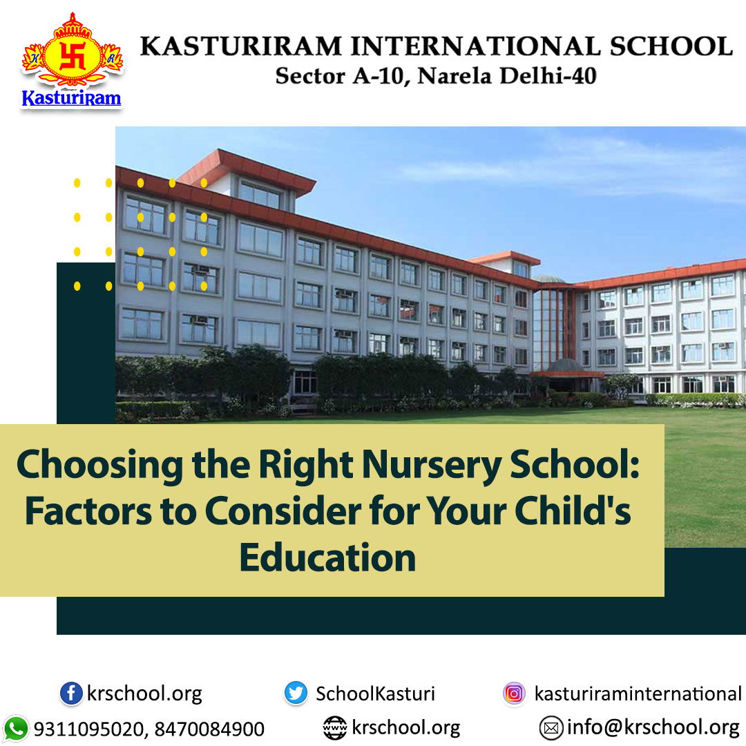 the right nursery school