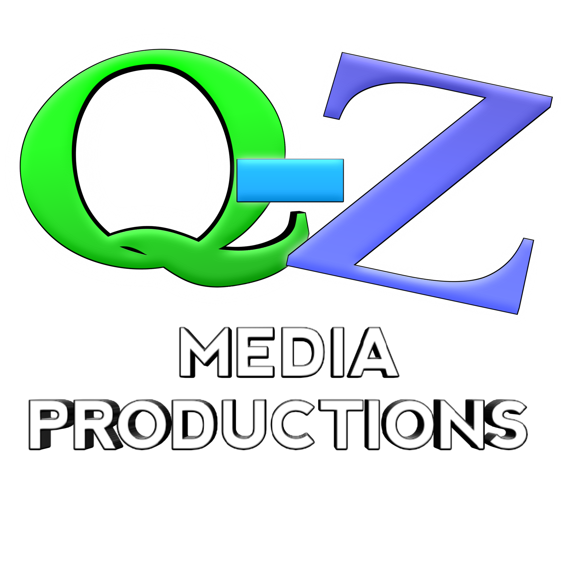 The logo for "Q-Z Media Productions".