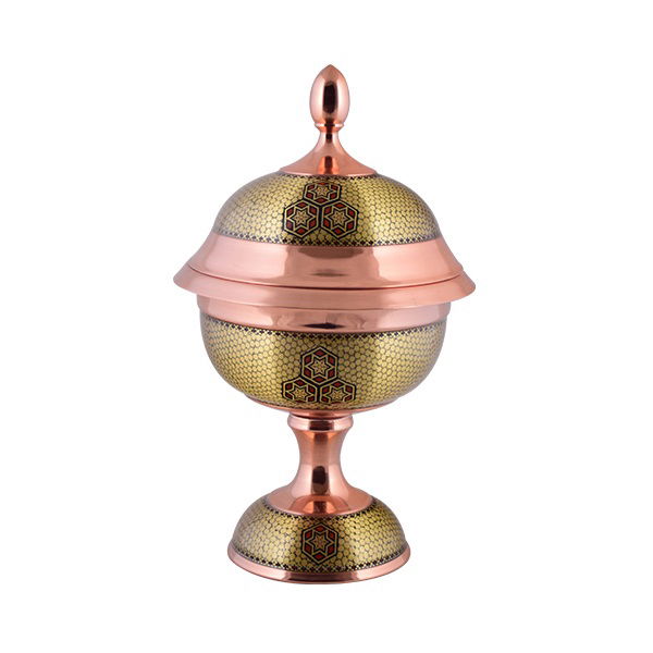 گزخوری خاتم کاری ممتاز از صنایع دستی اصفهان
