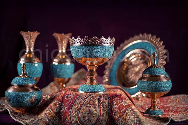 هنر فیروزه کوبی اصفهان چیست
