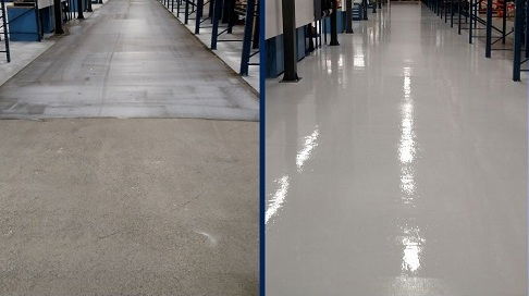 concrete floor refinishing