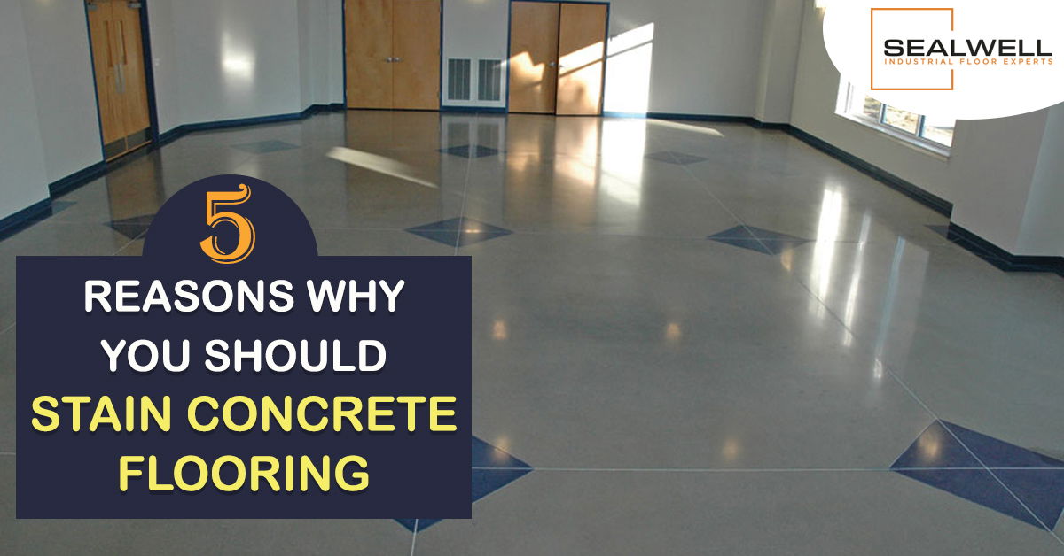 stained concrete floors