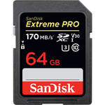 SanDisk 64GB Extreme PRO UHS-I SDXC Memory Card