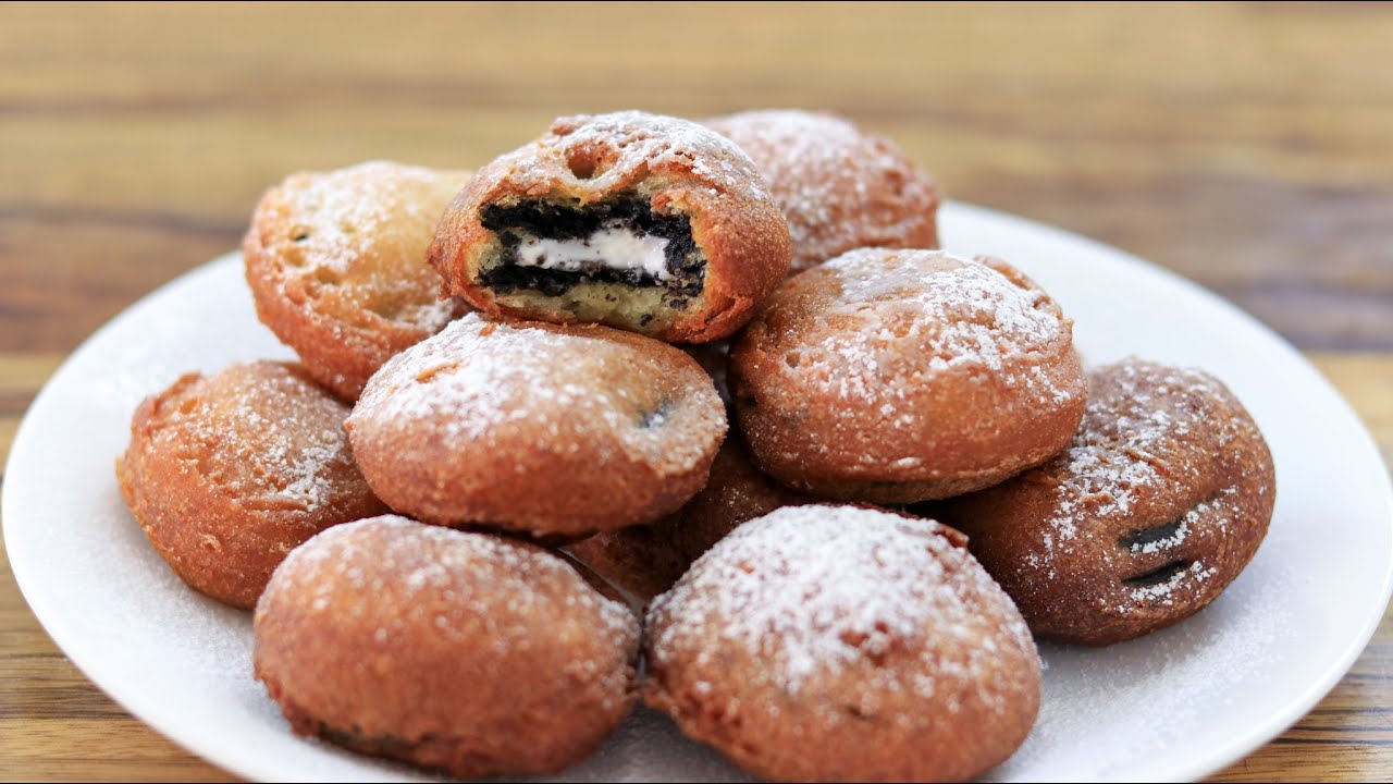 Deep fried oreos