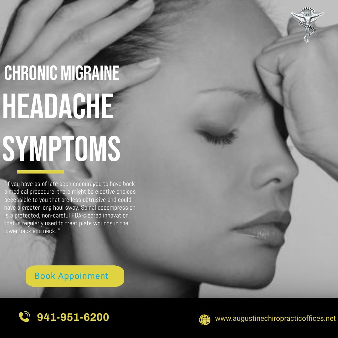 Chronic migraine headache Symptoms