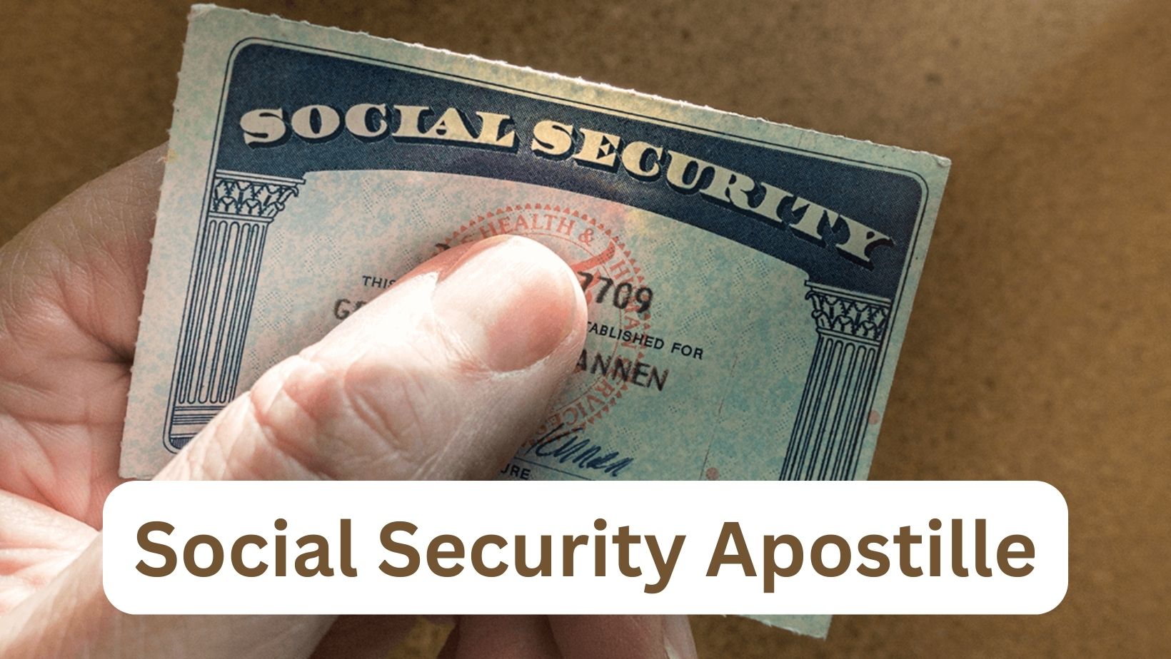 Social Security Apostille